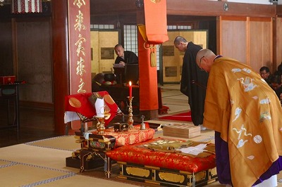 新春祝祷諷経