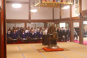 法話を聞く会